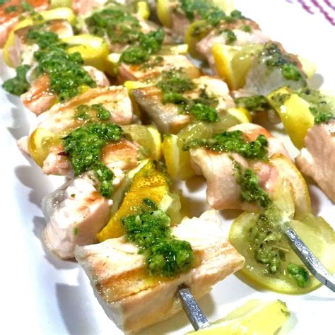 Smoky Salmon Skewers