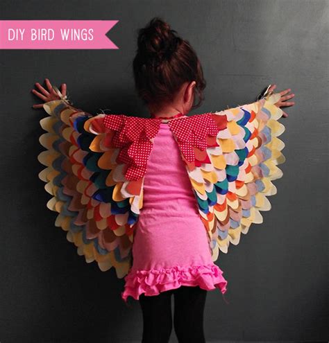 DIY Bird Wings Costume for Kids | Handmade Charlotte