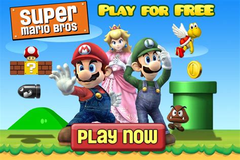 Play Super Mario Brothers online| Free Video games and Arcade games ...