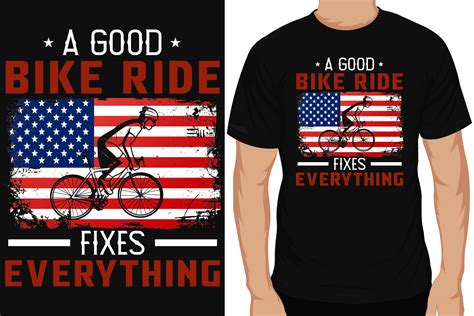 Bicycle Riding Graphics Tshirt Design Graphic by Creative Tshirt ...