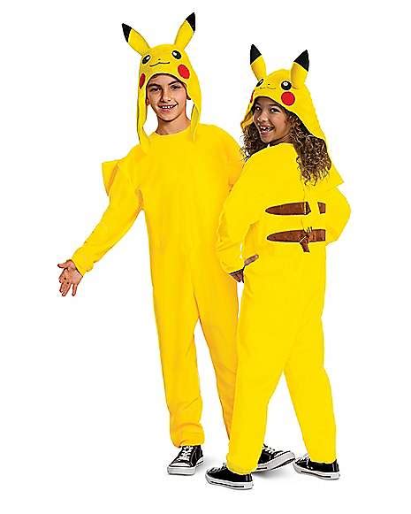 Rubie's Deluxe Pokemon Pikachu Halloween Fancy-Dress Costume For Child ...