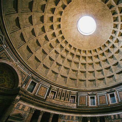 Pantheon Dome Interior Photograph by Dave Bowman - Pixels