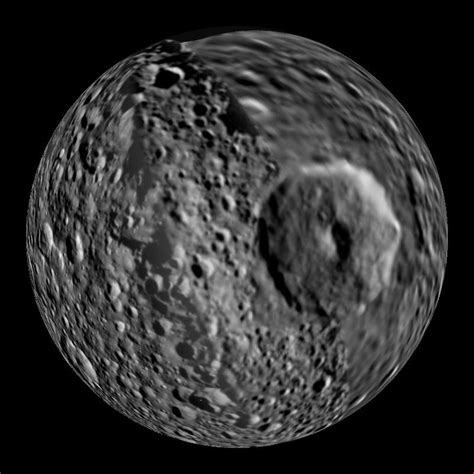 Mimas: Saturn's Moon Dataset | Science On a Sphere