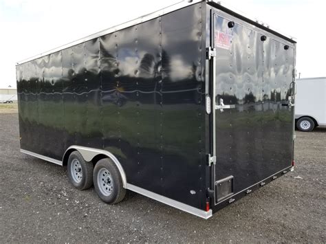 Enclosed Trailer 8.5x18 Black. (ad 150) - USA Cargo Trailer