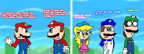 What if JH Mario meets SMG4 Mario (Re-Make) by JH-Production on DeviantArt