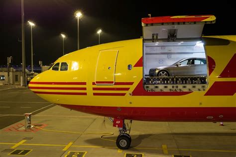 Mercedes teases new S Class inside a DHL plane this time