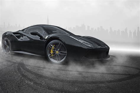 Black Ferrari 488 Wallpapers - Top Free Black Ferrari 488 Backgrounds ...