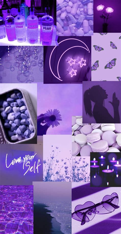 Purple Aesthetic Wallpaper - Etsy