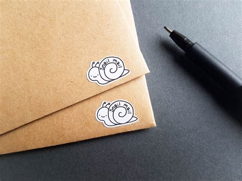 Snail Mail Stickers Pen Pal Sticker Paper Plane Sticker | Etsy