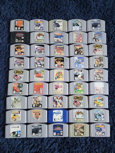 30 AUTHENTIC Nintendo 64 Games All Authentic & Tested pick - Etsy Canada