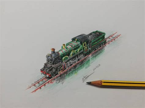 GWR Castle Class steam locomotive by JoaoDaFonseca on DeviantArt