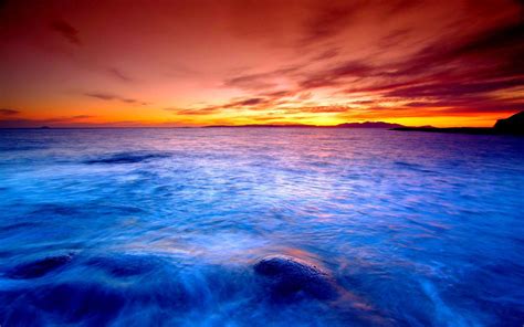 Ocean Sunset Wallpapers - Wallpaper Cave