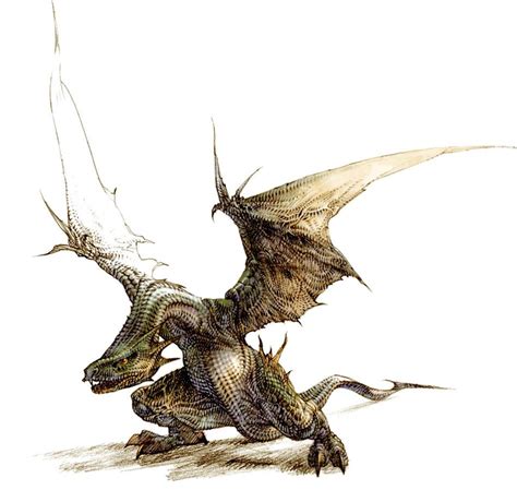 D'Tok Wyvern from Vagrant Story Fantasy Dragon, Dragon Art, Modern ...