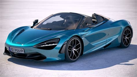 3D mclaren 720s spider - TurboSquid 1362248