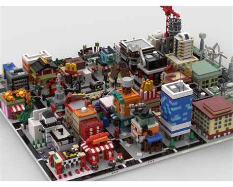 LEGO MOC Modular City | build from 41 different mocs by gabizon ...