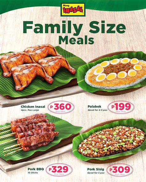 Mang Inasal Now Offers Family-Size Meals