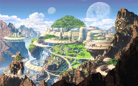 Realm Of Fantasy World Digital Art | HDwallpaperUP - Wallpaper Zone ...