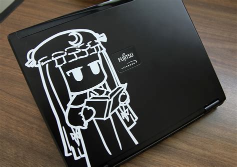 Patchouli Knowledge laptop sticker