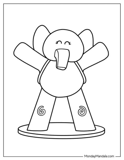 24 Pocoyo Coloring Pages (Free PDF Printables)