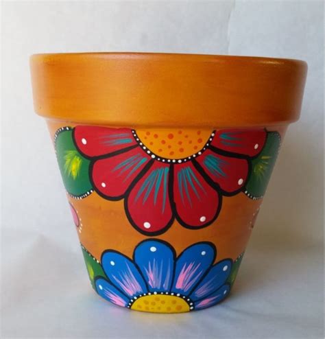 Flower Pot Simple Design Drawing | Best Flower Site