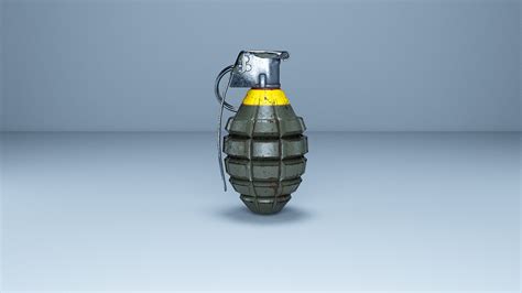 Mk2 grenade model - TurboSquid 1538070