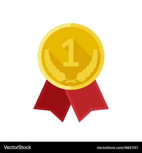 Award gold medal Royalty Free Vector Image - VectorStock