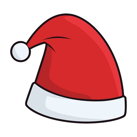 Free Santa Hat vector clipart, Christmas Hat illustration 29930128 ...