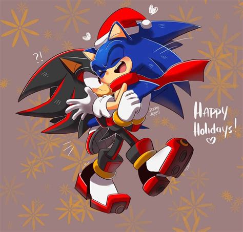 Shadow x Sonic by Zer0jenny | Sonic and shadow, Sonic, Hedgehog art