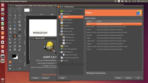 Give New Looks To GIMP Image Editor Using (Flat / Photoshop) Themes ...