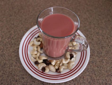 Kashmiri Style Noon Chai Recipe - Pink Tea by Archana's Kitchen