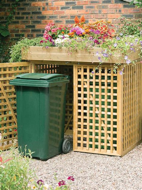 Attractive Outdoor Garbage Can Storage | QualityBath.com Discover