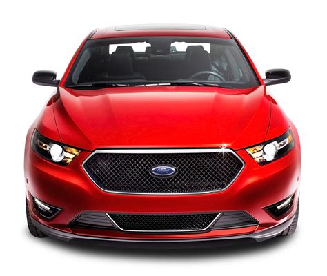 Red Ford Taurus Front Car PNG Image - PurePNG | Free transparent CC0 ...