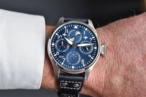 Hands-On - IWC Big Pilot’s Watch Perpetual Calendar Steel IW503605