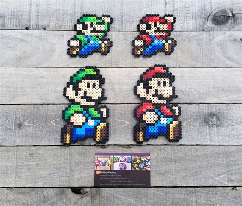 Super Mario Bros Character Perler Sprites Perler Bead Art Diy | Images ...