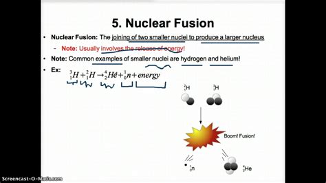 Lesson 46 - Types of Nuclear Reactions - YouTube