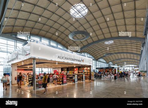 Alicante airport arrivals terminal spain hi-res stock photography and ...