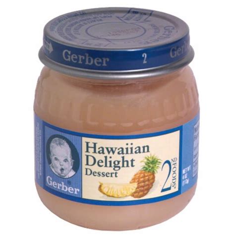 Gerber 2nd Foods Hawaiian Delight Dessert, 4 oz - Kroger