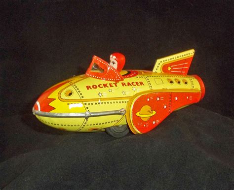 Rocket Racer Tin Toy - 1930s