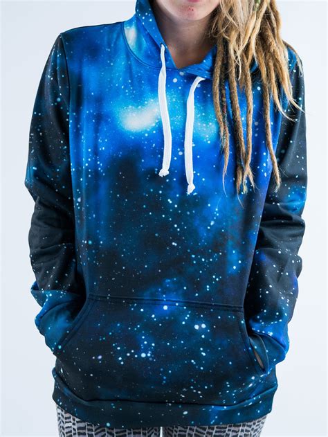 Blue Galaxy Unisex Hoodie – Electro Threads