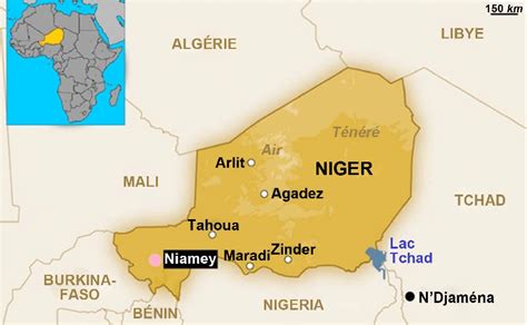 Niamey Niger Map