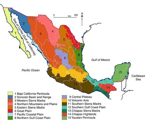 regions | Geo-Mexico, the geography of Mexico