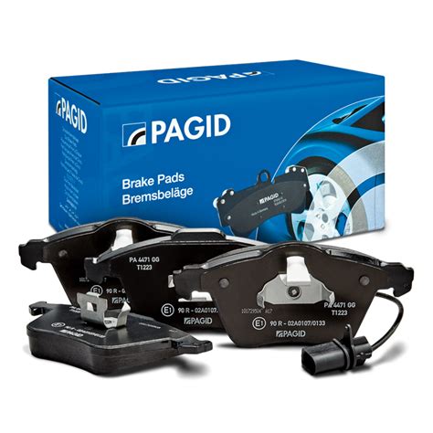 Pagid brake pads are developed to OE specifications and the highest ...