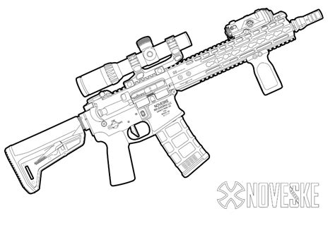 KitFox Design Group's Firearm Coloring Book | Armory Blog