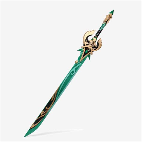 Genshin Impact Albedo Prop Cosplay Primordial Jade Cutter Sword Unibuy