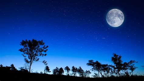 The blue moon HD Wallpapers Free Download