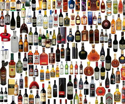 Different types of liquor bottles | Mixed drinks, Liquor, How to find out