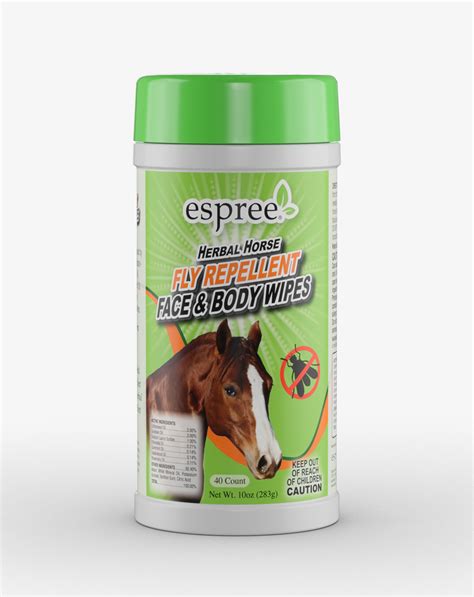 Horse fly repellent in convenient face and body wipes | Espree