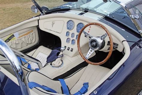 Ac Cobra Ford Shelby Interior Editorial Stock Photo - Image of classics ...