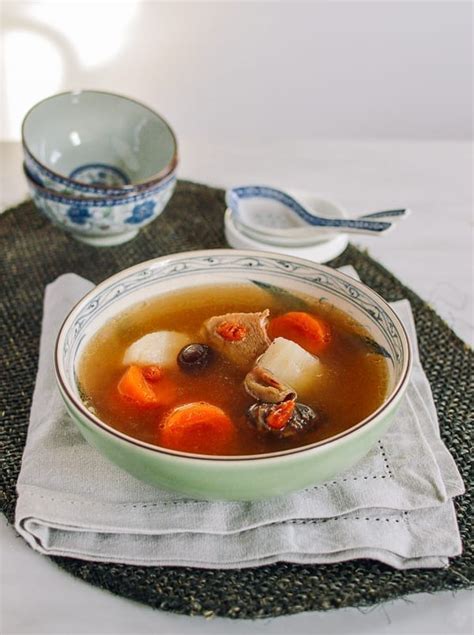 Cantonese Pork Soup with Carrots & Chinese Yam | The Woks of Life