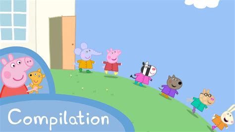 Peppa Pig Episodes - Back to school compilation (new) - Cartoons for ...